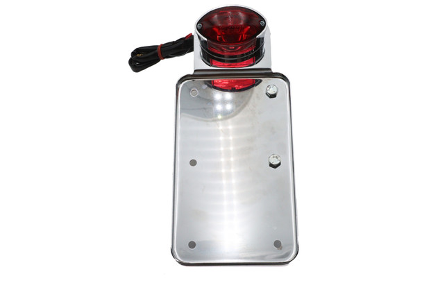 V-Twin - 33-2713 - Vertical Side Mount Tail Lamp Kit - Fits 1987-1999 Harley-Davidson FLST, FXST