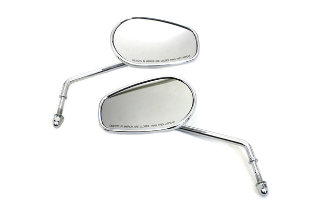 V-Twin - 34-0410 - Taper Convex Mirror Set V-Twin - 34-0410 - Taper Convex Mirror Set