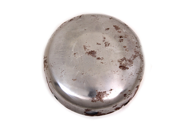 V-Twin - 34-0945S - Linkert Air Cleaner Cover 6 inch - Fits 1936-1940 Harley-Davidson UL, FL