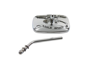 V-Twin - 34-0989 - Eagle Mirror Chrome