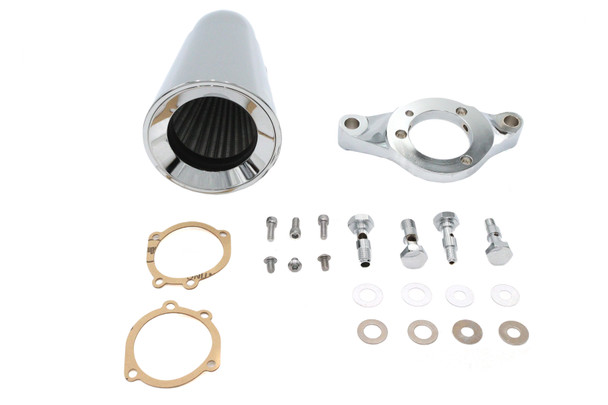 V-Twin - 34-1207 - Air Cleaner Kit Wind Funnel Style