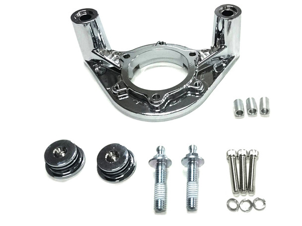 V-Twin - 34-1369 - 50mm EFI Breather/Air Cleaner Mount Kit