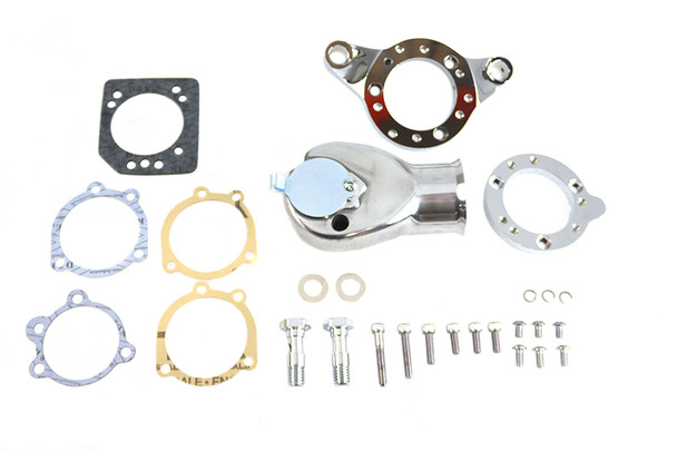 V-Twin - 34-1407 - XL Carburetor Snoot Kit Alloy