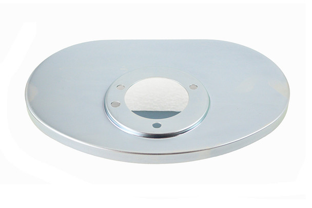 V-Twin - 34-1487 - Air Cleaner Backing Plate Zinc