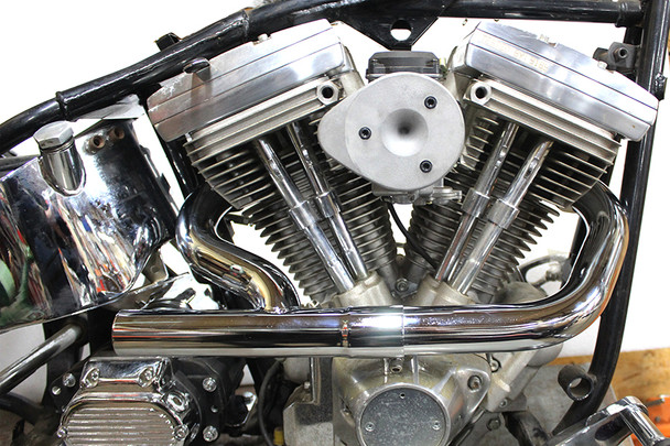 V-Twin - 34-1763 - Teardrop Cast Carburetor Cover 3 Hole