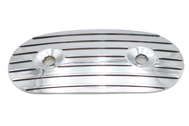 V-Twin - 34-1891 - Oval Air Cleaner Insert Chrome