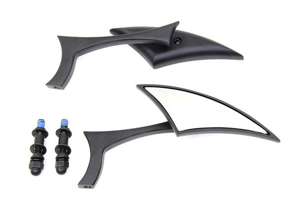 V-Twin - 34-1966 - Odin Diamond Style Mirror Set