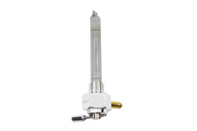 V-Twin - 35-0398 - Pingel Metric Petcock Under Spigot Polished