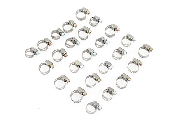 V-Twin - 35-0442 - Fuel Line Hose Clamp Stainless Steel