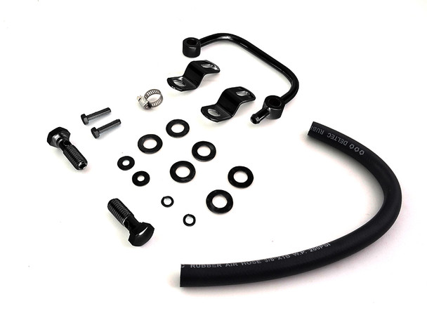 V-Twin - 35-0573 - Air Cleaner Breather Kit Black