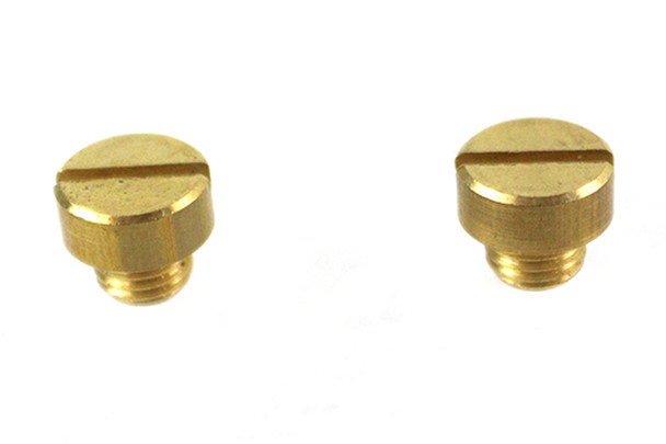 V-Twin - 35-0918 - Linkert Carburetor Float Pin Cap Set - Fits 1933-1952 Harley-Davidson WL, 1937-1948 UL, 1941-1965 FL, 1936-1940 EL, 1933-1934 VL