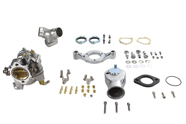 V-Twin - 35-1358 - Tourist Trophy 1-7/8 inch Shorty Carburetor Kit - Fits 1993-2007 Harley-Davidson FLST, FXST, FXD, FLT