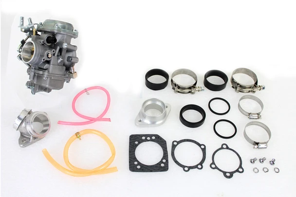 V-Twin - 35-1751 - 40mm CV Carburetor Kit - Fits 1970-1984 Harley-Davidson FX, 1978-1984 FL