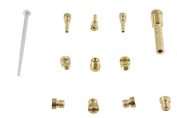 V-Twin - 35-6100 - Carburetor Jet Tuner Kit - Fits 1995-2006 Harley-Davidson FLT, FXD, FXST, FLST