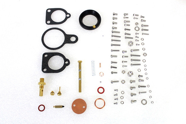 V-Twin - 35-7132 - 1-1/4 inch Linkert Carburetor Rebuild Kit - Fits 1936-1948 Harley-Davidson UL, 1937-1957 WL