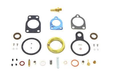 V-Twin - 35-9175 - Linkert Carburetor Overhaul Kit - Fits 1933-1952 Harley-Davidson WL, 1937-1948 UL, 1934-1965 FL, 1936-1940 EL, 1933-1934 VL