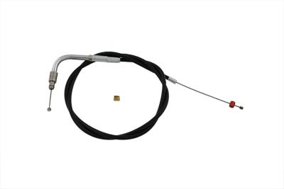 V-Twin - 36-0717 - 34.375 inch Black Throttle Cable