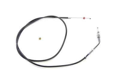 V-Twin - 36-2465 - Black Throttle Cable with 43.635 Casing