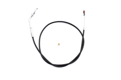 V-Twin - 36-2466 - Black Idle Cable with Casing
