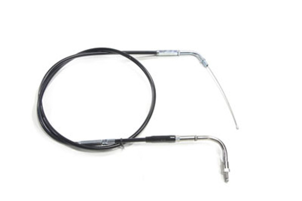 V-Twin - 36-2550 - Black Universal Throttle Cable with 40 inch Casing