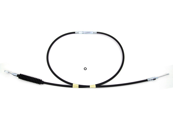 V-Twin - 36-8092 - 68.69 inch Black Vinyl Clutch Cable - Fits 1987-1999 Harley-Davidson FLT, FLST, FXST
