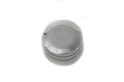 V-Twin - 37-0585 - Rocker Box Cover Screw Cover Set Chrome - Fits 1999-2016 Harley-Davidson FLT, 1999-2017 FLST, FXST, FXD