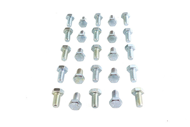 V-Twin - 37-0609 - Hex Cap Bolts Zinc 5/16 inch X 5/8 inch