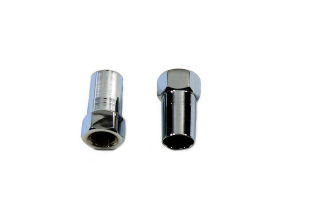 V-Twin - 37-0863 - Shifter Rod Tapered Jam Nut Set Chrome