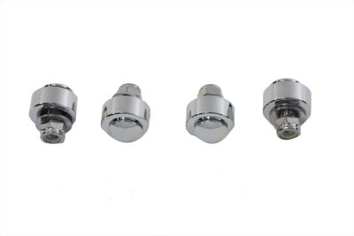 V-Twin - 37-0977 - Exhaust Bolt and Spacer Kit Chrome - Fits 1985-2016 Harley-Davidson FLT