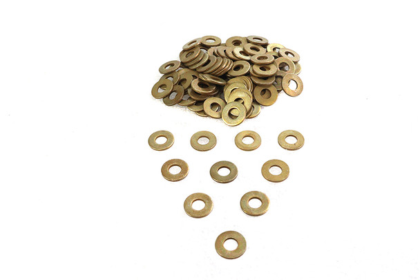 V-Twin - 37-1762 - Cadmium Plated 1/4 inch Flat Washers