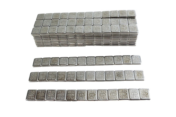 V-Twin - 37-8530 - Wheel Weight Chrome .25 Ounce