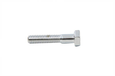 V-Twin - 37-8605 - Hex Cap Bolts Chrome  1/4 inch x 1 inch