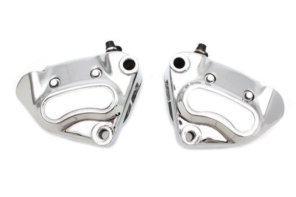 V-Twin Manufacturing V-Twin - Left & Right Front Caliper Set - Fits Harley-Davidson 00-07 FLT Models 