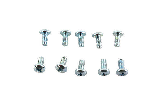 V-Twin - 37-8828 - Emblem Mount Screws for Gas Tank - Fits 1947-1950 Harley-Davidson FLH, FL, EL