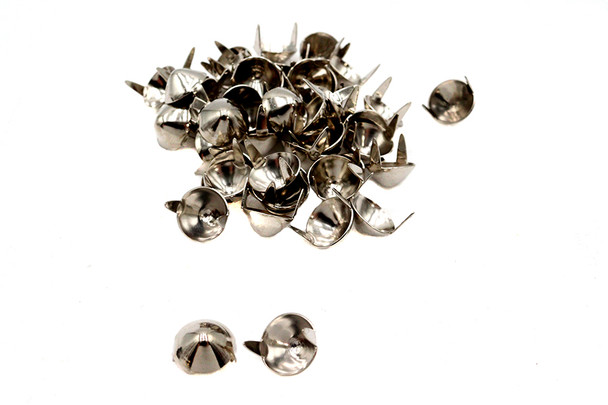 V-Twin - 37-8846 - 7/16 inch Pointed Saddlebag Spot Bright Nickel