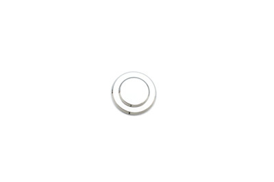V-Twin - 37-8970 - Brake Caliper Round Insert Chrome - Fits 1982-1986 Harley-Davidson XL