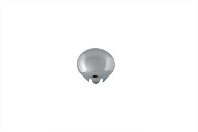 V-Twin - 37-9063 - Chrome Dash Cover Plug - Fits 1977-1984 Harley-Davidson FXS