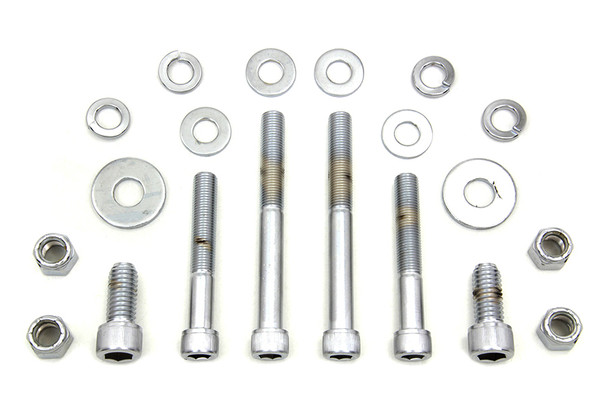 V-Twin - 37-9181 - Chrome Engine Mount Allen Screw Set