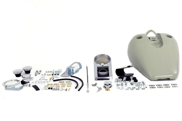 V-Twin - 38-0177 - Bobbed 3.2 Gallon Gas Tank Kit