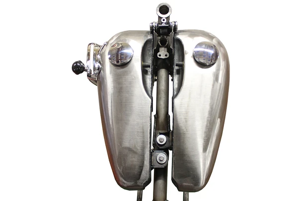 V-Twin - 38-0524 - 3.5 Gallon Softail Gas Tank Set with Shift - Fits 1984-1999 Harley-Davidson FXST, FLST