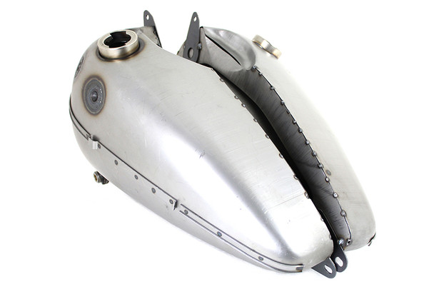 V-Twin - 38-0595 - 45 Gas and Oil Tank Set Raw
