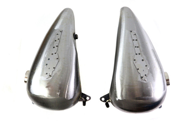 V-Twin - 38-0816 - Bobbed 3.5 Gallon Gas Tank Set