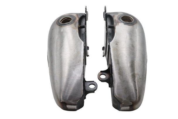 V-Twin - 38-1351 - Bobbed 3.5 Gallon Gas Tank Set - Fits 1986-1999 Harley-Davidson FLST, 1984-1999 FXST
