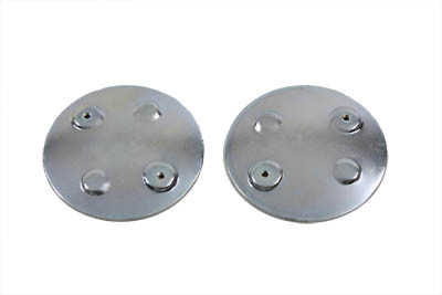 V-Twin - 38-7005 - Curved Emblem Gas Tank Mount Set