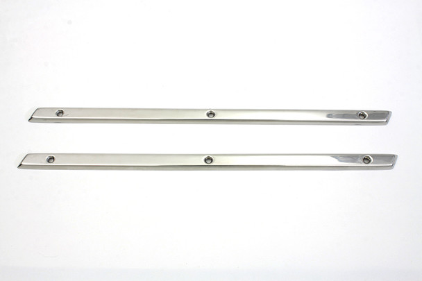 V-Twin - 38-7044 - Stainless Steel Emblem Trim Strips