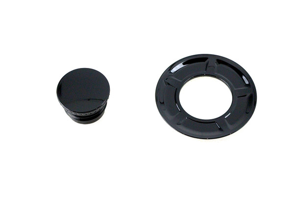 V-Twin - 38-7066 - Flush Mount Gas Cap Black