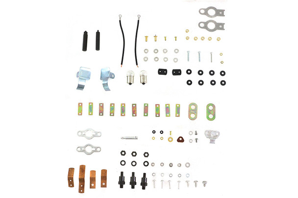 V-Twin - 39-0159 - Replica Cateye Dash Base Rebuild Kit - Fits 1939-1946 Harley-Davidson UL, 1939-1940 EL, 1941-1946 FL, 1939-1946 WL