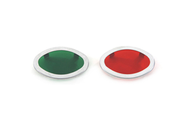 V-Twin - 39-0208 - Cateye Dash Panel Lens Kit
