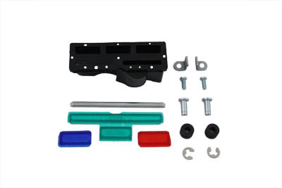 V-Twin - 39-0382 - Dash Panel Lens Hardware Kit - Fits 1975-1984 Harley-Davidson FL, 1991-1995 FXDWG, 1984-1995 FXST, 1986-1995 FLST, 1980-1986 FX