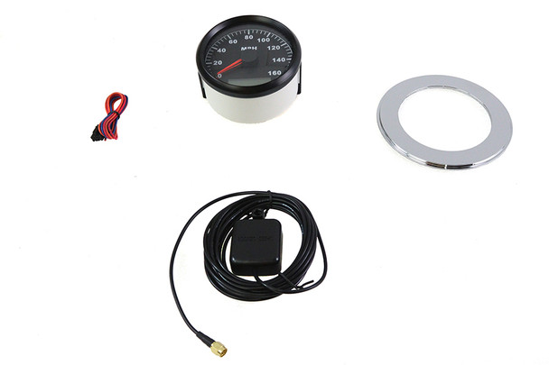 V-Twin - 39-0475 - 85mm GPS Tachometer Kit - Fits 1968-1995 Harley-Davidson FL